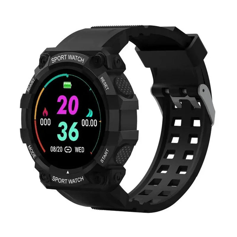 FD68S FD68 Smart Bracelet 1.44 Inch round Screen Bluetooth Sport Watch Step Pedometer Fitness Tracker Heart Rate Wristband